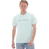 Columbia Csc M Basic Big Logo Brushed Ss Tee Erkek Tişört - Karışık