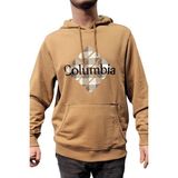 Columbia CSC M Basic Gem Buffalo Plaid Erkek Kapüşonlu Sweatshirt - Kahverengi