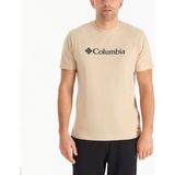 Columbia CSC M Basic Logo Brushed Erkek Kısa Kollu T-Shirt - Deve Tüyü - XL