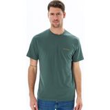 Columbia CSC M Basic Logo Brushed Erkek Kısa Kollu T-Shirt - Yeşil - 2XL