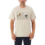 Columbia CSC Peaked Sunscape Bej Kısa Kollu Erkek T-shirt