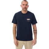 Columbia Csc Pfg Lure Lineup Erkek Kısa Kollu T-Shirt - Koyu Lacivert