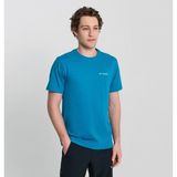 Columbia Csc Pfg Trout Shıne Ss Tee Erkek Tişört CS0421 - Koyu Mavi