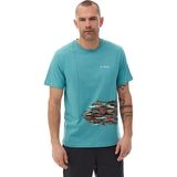 Columbia Csc Pfg Vintage Fish Erkek Kısa Kollu T-Shirt - Mavi - 2XL