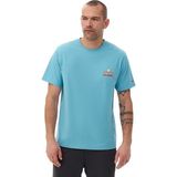 Columbia Csc Rainbow Ridge Erkek Kısa Kollu T-Shirt - Mavi