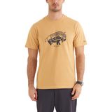 Columbia Csc Range Roamer Kahverengi Kısa Kollu Erkek T-shirt