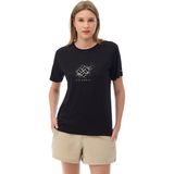 Columbia Csc Splattered Kadın Kısa Kollu T-Shirt - Siyah - XL