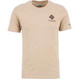 Columbia Csc Stacked Gem Erkek Deve Tüyü Kısa Kollu T-Shirt - Camel - XL