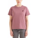 Columbia CSC Stacked Mini Gem Logo Kadın Kısa Kollu T-Shirt - Bordo