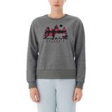 Columbia CSC Treehome Omblur Kadın Sweatshirt Koyu Gri Melanj S