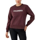 Columbia Csc W Columbia Embroidery Crewneck Kadın Sweatshirt CS0384 - Bordo