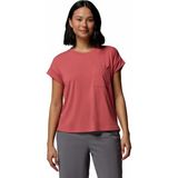 Columbia Daniela Falls Kadın Teknik Kısa Kollu T-Shirt - Kırmızı