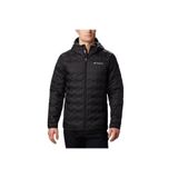 Columbia Delta Ridge Down Hooded Siyah Erkek Kaz Tüyü Mont