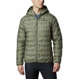 Columbia Delta Ridge Down Hooded Yeşil Erkek Kaz Tüyü Mont