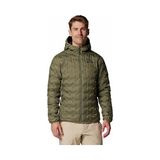 Columbia Delta Ridge™ Iı Down Hooded Jacket Erkek Outdoor Montu (650 Dolgu Kaz Tüyü) 2086221397 Yeşil - 2XL