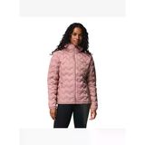 Columbia Delta Ridge™ Iı Down Hooded Jacket Kırmızı Kadın Outdoor Mont Wk2769