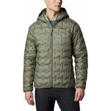 Columbia Delta Ridge Kapüşonlu Erkek Kaz Tüyü Mont - 2XL - Haki