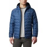 Columbia Delta Ridge Kapüşonlu Erkek Kaz Tüyü Mont - XL - Mavi