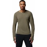 Columbia Diamond Peak Pro Crew Erkek Teknik Uzun Kollu T-Shirt - Çağla Yeşili