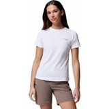 Columbia Diamond Peak Pro Kadın Teknik Kısa Kollu T-Shirt - XS - Beyaz