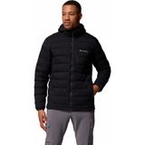 Columbia Drift Peak Stretch Kapüşonlu Erkek Kaz Tüyü Mont - 2XL - Siyah