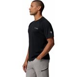 Columbia Driventure Erkek Teknik Kısa Titanium Gri Kollu T-Shirt AO4945 Drıventure Short Sleeve - XL - Siyah