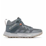 Columbia Erkek Facet 75 Outdry su geçirmez Mid Rise trekking ve yürüyüş botu, Grafit kanvas bronzluk, 43 EU