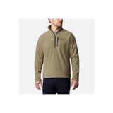 Columbia Erkek Fermuar Kapamalı Dik Yaka Uzun Kollu Haki Sweatshirt 1553511-024