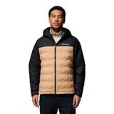 Columbia Erkek Grand Trek III Aşağı Kapüşonlu Ceket, Kano/Siyah, L