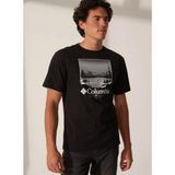 Columbia Erkek Günlük T-Shırts Csc Linear Range Erkek Kisa Kollu T-Shirt CS0344-010 9120671010 - Siyah