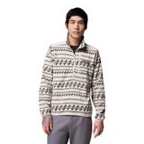 Columbia Erkek Kazak Weather™ Baskılı Yarım Fermuar II Koyu Taş Örgü Düğüm Medium