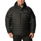 Columbia Erkek Lake 22 Down Kuş Tüyü Kapüşonlu Mont Schwarz,S