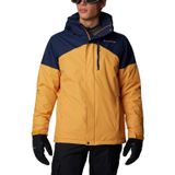 Columbia Erkek Last Tracks Ceket, Raw Honey/Collegiate Lacivert, Large