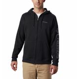 Columbia Erkek M Columbia Logo Polar Fz Örme üstler,Siyah, City Grey,M