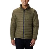 Columbia Erkek POWDER Lite Kışlık Ceket, Su Geçirmez, Taş Yeşili, XX-Large, Taş Yeşili, XXL