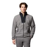 Columbia Erkek Sequoia Grove Tam Fermuarlı Polar, Tam Fermuarlı Polar Ceket, Şehir Grisi Funda/Siyah, S