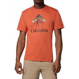 Columbia Erkek Tişört 1888811-851 - Turuncu - S