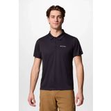 Columbia Erkek Zero Rules Light Polo Kısa Kollu T-Shirt - Siyah