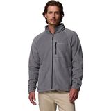 Columbia Fast Trek II Full-Zip Fleece Erkek Gri Outdoor Polar AM3039-023 - XL