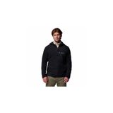 Columbia Fast Trek Overlay Hooded Full Zip Erkek Outdoor Polar Ceket Siyah