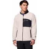 Columbia Fast Trek Overlay Tam Fermuarlı Erkek Polar Üst - Ekru