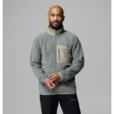 Columbia Fast Trek Overlay Tam Fermuarlı Erkek Polar Üst - Yeşil