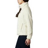Columbia Fire Side II Sherpa Tam Fermuarlı Kadın Polar - Bej