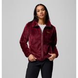 Columbia Fire Side II Sherpa Tam Fermuarlı Kadın Polar - Kırmızı