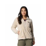 Columbia Fire Side Tam Fermuarlı III Kadın Polar Üst, Bej, XL