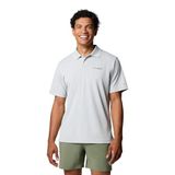 Columbia Freezer Kısa Kollu Polo T-Shirt, M, 2120291019, Gri, Erkek