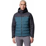 Columbia Grand Trek™ Iıı Down Hooded Jacket Mavi Erkek Outdoor Mont WM7857 - S