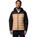 Columbia Grand Trek Iıı Down Kapüşonlu Erkek Kaz Tüyü Mont - Kahverengi - Siyah - 2XL