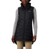 Columbia Heavenly Long Vest Kadın Uzun Kolsuz Mont - Siyah