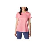 Columbia Hike Kadın Kısa Kollu T-Shirt AK9805 - Kırmızı